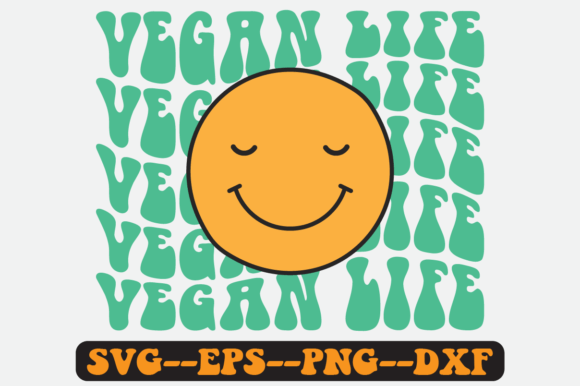 Review: Vegan Life Quote Retro Svg Design for Embroidery