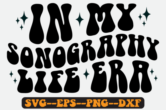 Reviewing In My Sonography Life Era Retro Svg