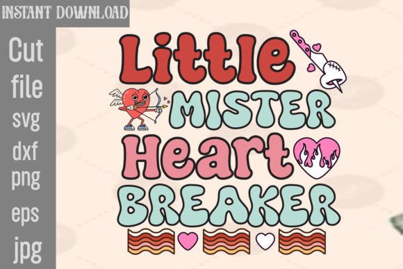 Reviewing Little Mister Heart Breaker Retro PNG Sublimation