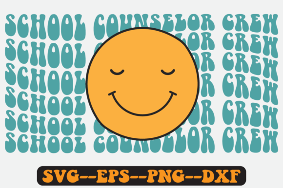 Reviewing the School Counselor Quote Retro Svg Design